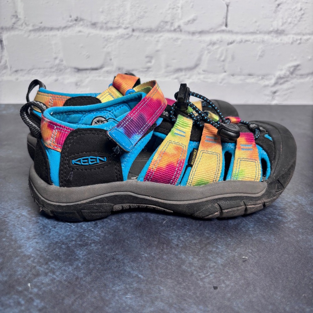 Keen Newport H2 Sandals Rainbow Tie Dye Water Outdoor Hiking Youth 1 - Picture 2 of 9